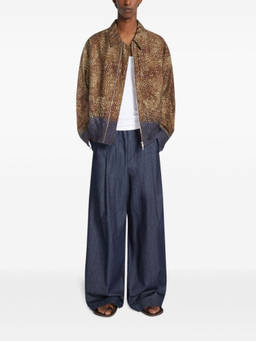 Dries Van Noten - Brown Bomber Jacket