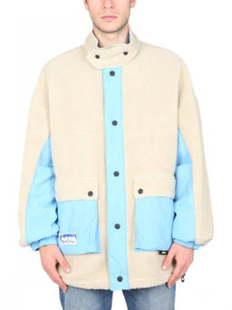 MSGM - Beige Reversible Sherpa Jacket