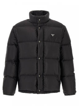 PRADA - Black Quilted Down Jacket