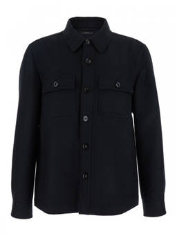 Tom Ford - Black Wool Shirt Jacket