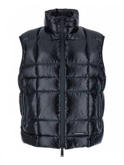 Dsquared2 - Black High Neck Logo Vest