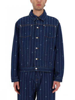 Drole De Monsieur - Navy Blue Stripes Jacket