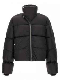 Rick Owens - Black Quilted Down Jacket