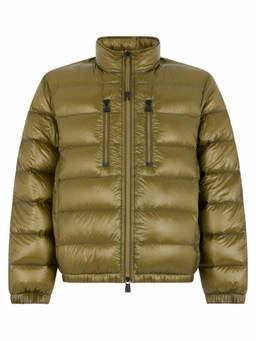 Moncler - Olive Quilted Regular Jacket
