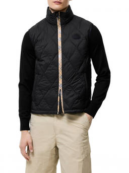 Burberry - Black Quilted Sleeveless Jacket