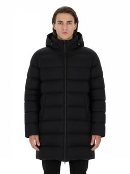 Herno - Black Hooded Down Jacket