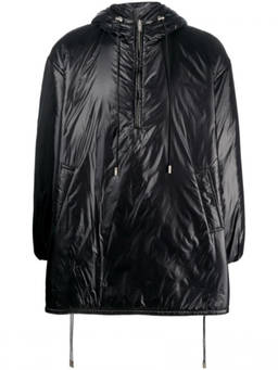 Saint Laurent - Black Solid Hood Jacket