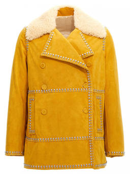 Wales Bonner - Yellow Double Breasted Jacket