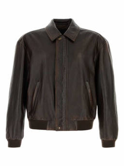 PRADA - Dark Brown Solid Jacket
