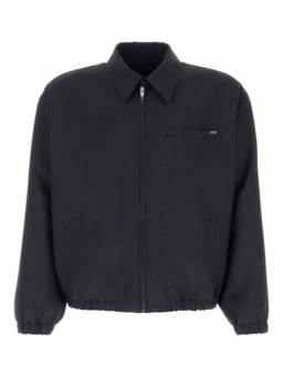 PRADA - Navy Blue Solid Jacket