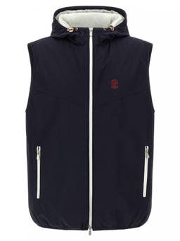 Brunello Cucinelli - Navy Blue Vest Jacket