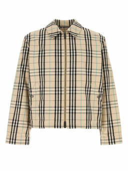 Burberry - Beige Vintage Check Cotton Jacket