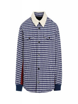 Undercover - Navy Blue Wool-Blend Bomber Jacket