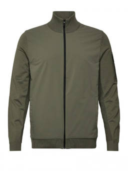 Boss - Olive High Neck Bomber Jacket