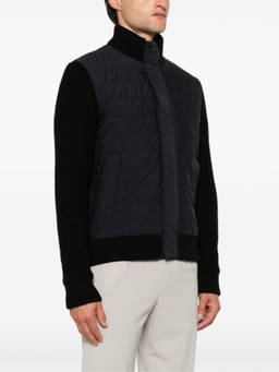 Herno - Black Padded Bomber Jacket