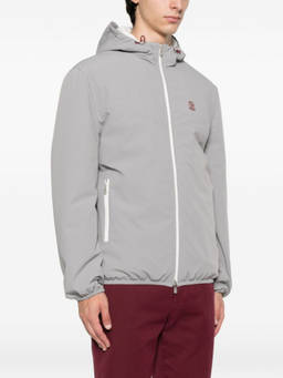 Brunello Cucinelli - Light Grey Nylon Blouson Jacket