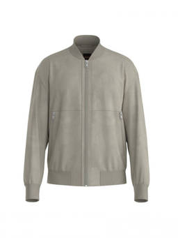 Boss - Light Grey Bomber Jacket