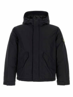 Stone Island - Black Solid Hood Jacket