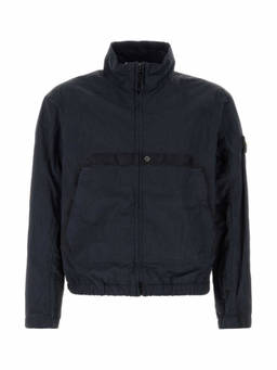 Stone Island - Dark Navy Mock Collar Jacket