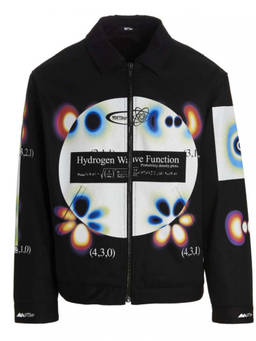 MSFTSrep - Black Hydrogen Wave Jacket