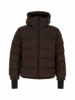 Moncler - Chocolate Nylon Isorno Down Jacket