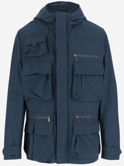 Woolrich - Blue Logo Jacket