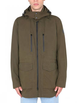 Woolrich - Dark Green Hood Jackets