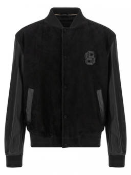 Boss - Black Logo Bomber Jacket