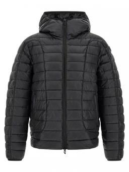 Diesel - Black Quilted Hood Jacket