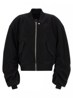 Rick Owens - Black Solid Wool Jacket