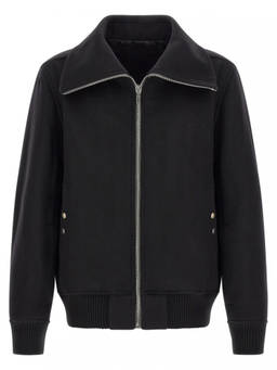 Rick Owens - Black Solid Wool Jacket