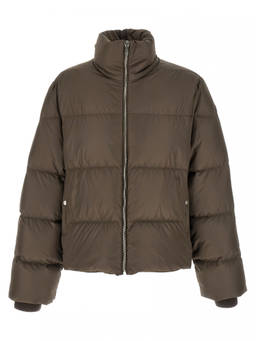 Rick Owens - Brown Quilted Jacket