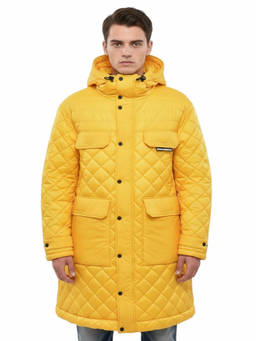Dsquared2 - Yellow Hood Parka Jacket