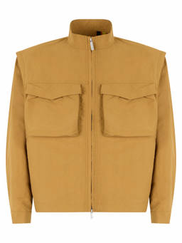 K-Way - Mustard Mock Collar Jacket