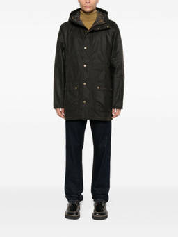 Barbour - Black Hooded Parka Jacket