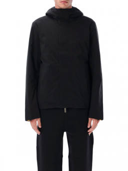 K-Way - Black Long Sleeves Hooded Jacket