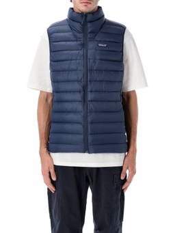 Patagonia - Blue Logo Puffer Vest