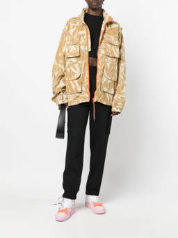 Aries - Beige Camou Print Jacket