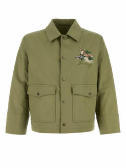 Burberry - Green Cotton Jacket