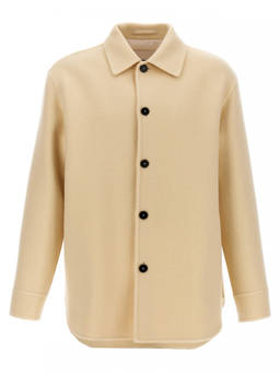 Jil Sander - Beige Wool Coat
