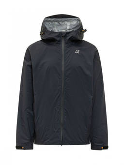 K-Way - Dark Blue Solid Hood Jacket