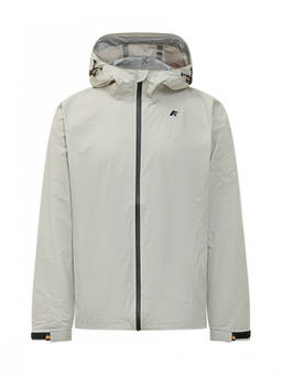 K-Way - Beige Solid Hood Jacket