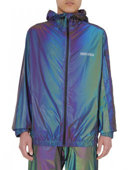 Marcelo Burlon - Multi-Color Logo Hood Jacket