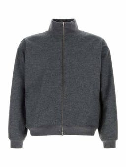 Jil Sander - Grey Mock Collar Jacket