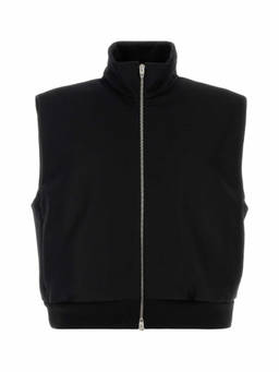 Jil Sander - Black Mock Collar Jacket