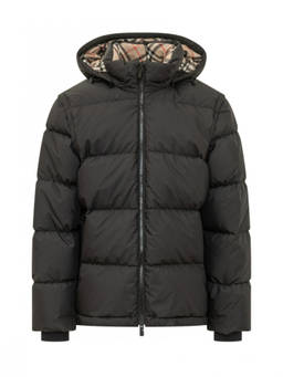 Burberry - Black Quilted Puffer Jacket