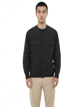 Woolrich - Black V Neck Pocket Jacket