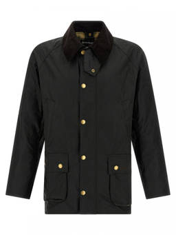 Barbour - Black Solid Shirt Collar Jacket
