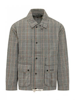 Barbour - Beige Checks Shirt Collar Jacket