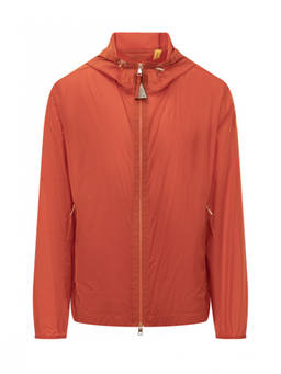 Moncler - Orange Solid Hood Jacket
